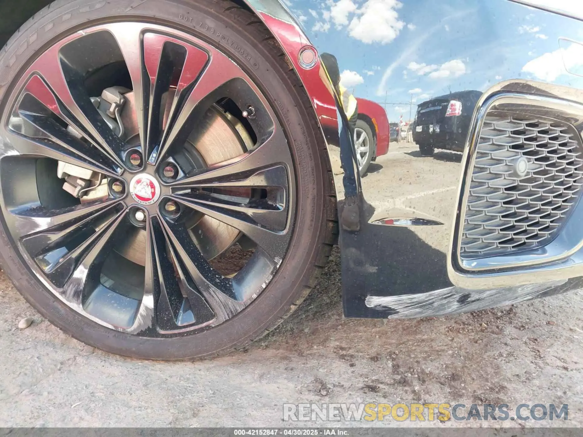 6 Photograph of a damaged car SAJBL4GX5MCY88213 JAGUAR XF 2021