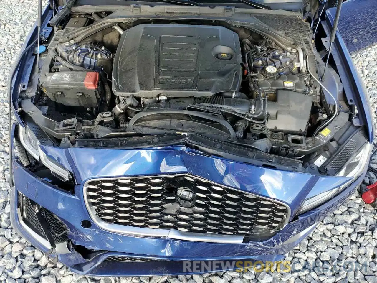 13 Фотография поврежденного автомобиля SAJBG4FX3NCY91294 JAGUAR XF 2022