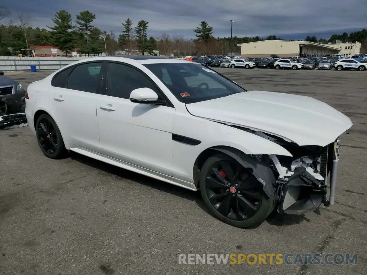 4 Photograph of a damaged car SAJBL4GXXPCY92648 JAGUAR XF 2023