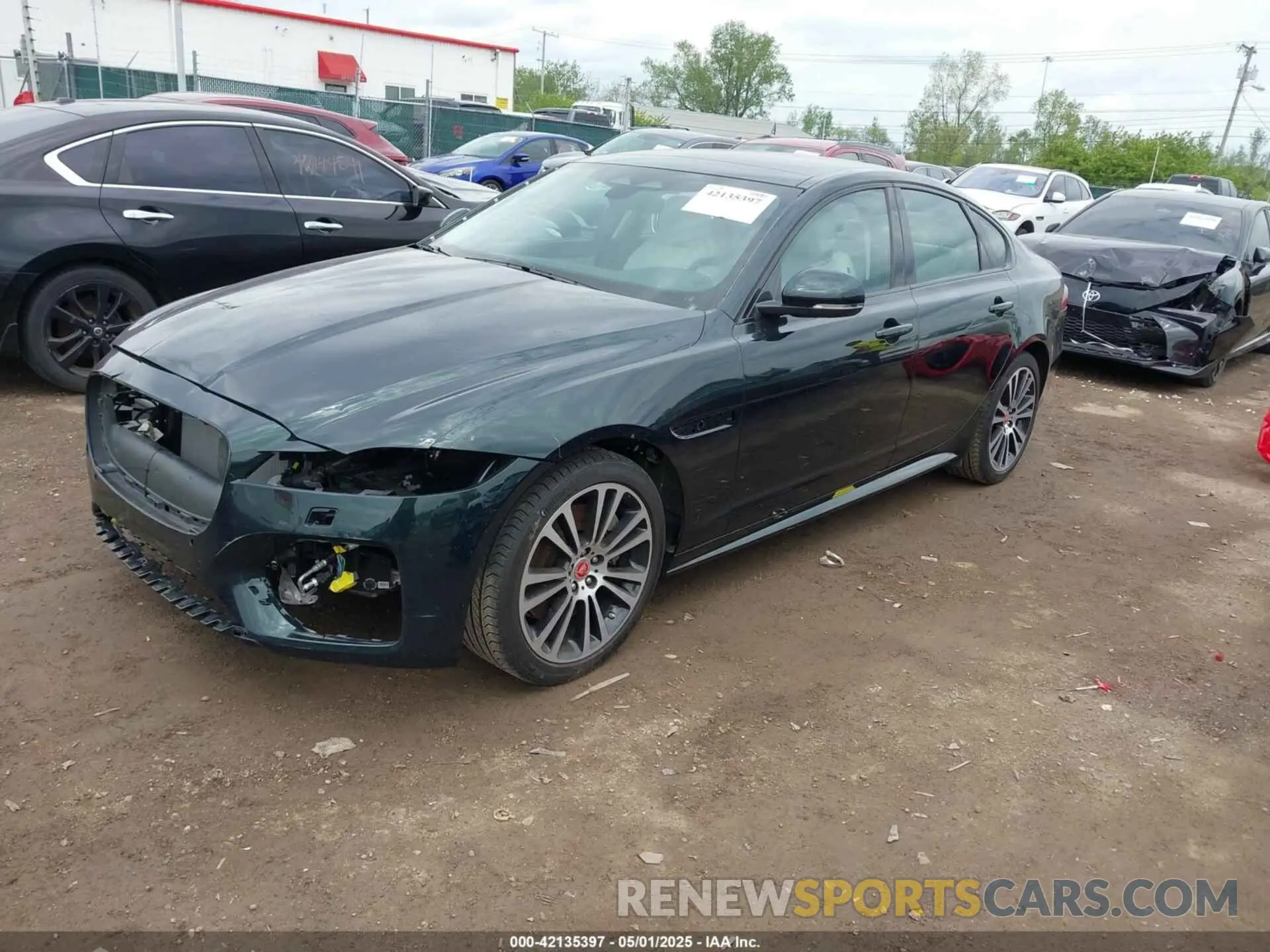 2 Фотография поврежденного автомобиля SAJBL4GXXPCY93265 JAGUAR XF 2023