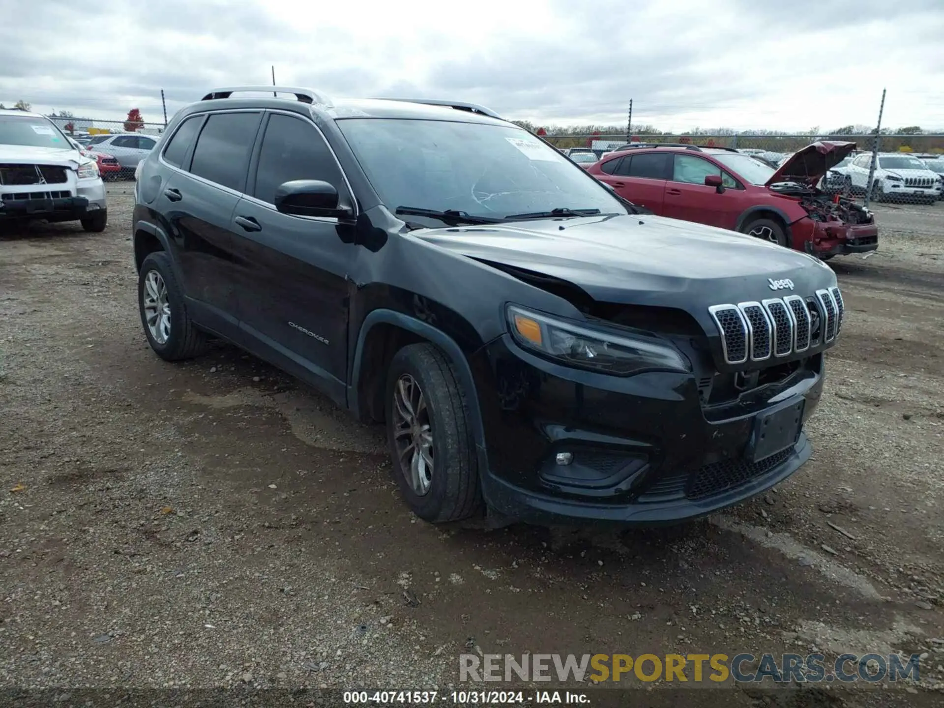 1 Фотография поврежденного автомобиля 1C4PJLCB0KD222477 JEEP CHEROKEE 2019