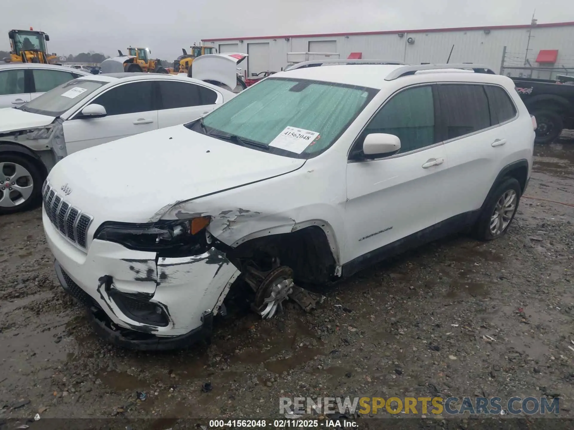 2 Photograph of a damaged car 1C4PJLCB9KD263948 JEEP CHEROKEE 2019