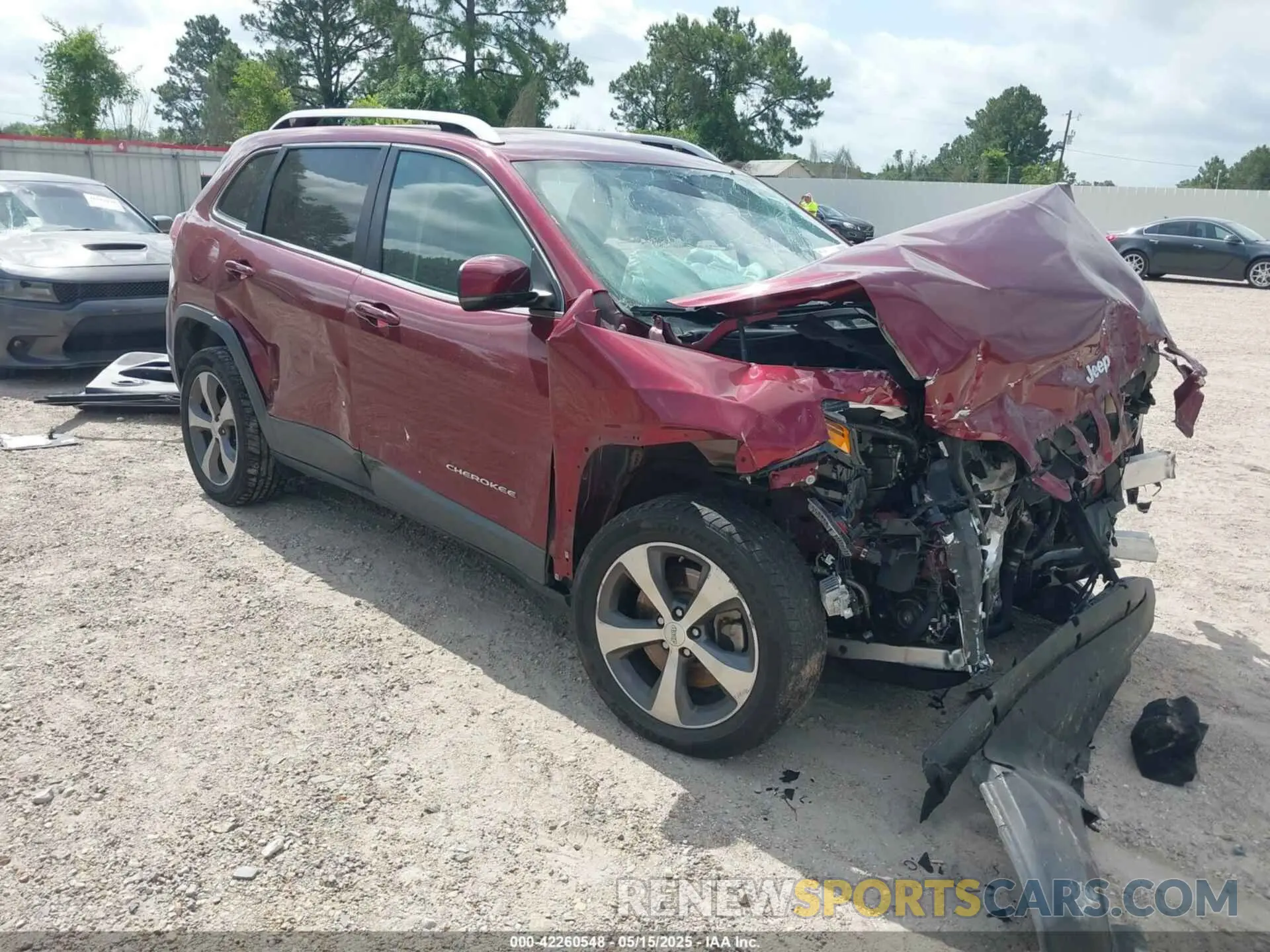 1 Фотография поврежденного автомобиля 1C4PJLDB1KD443567 JEEP CHEROKEE 2019