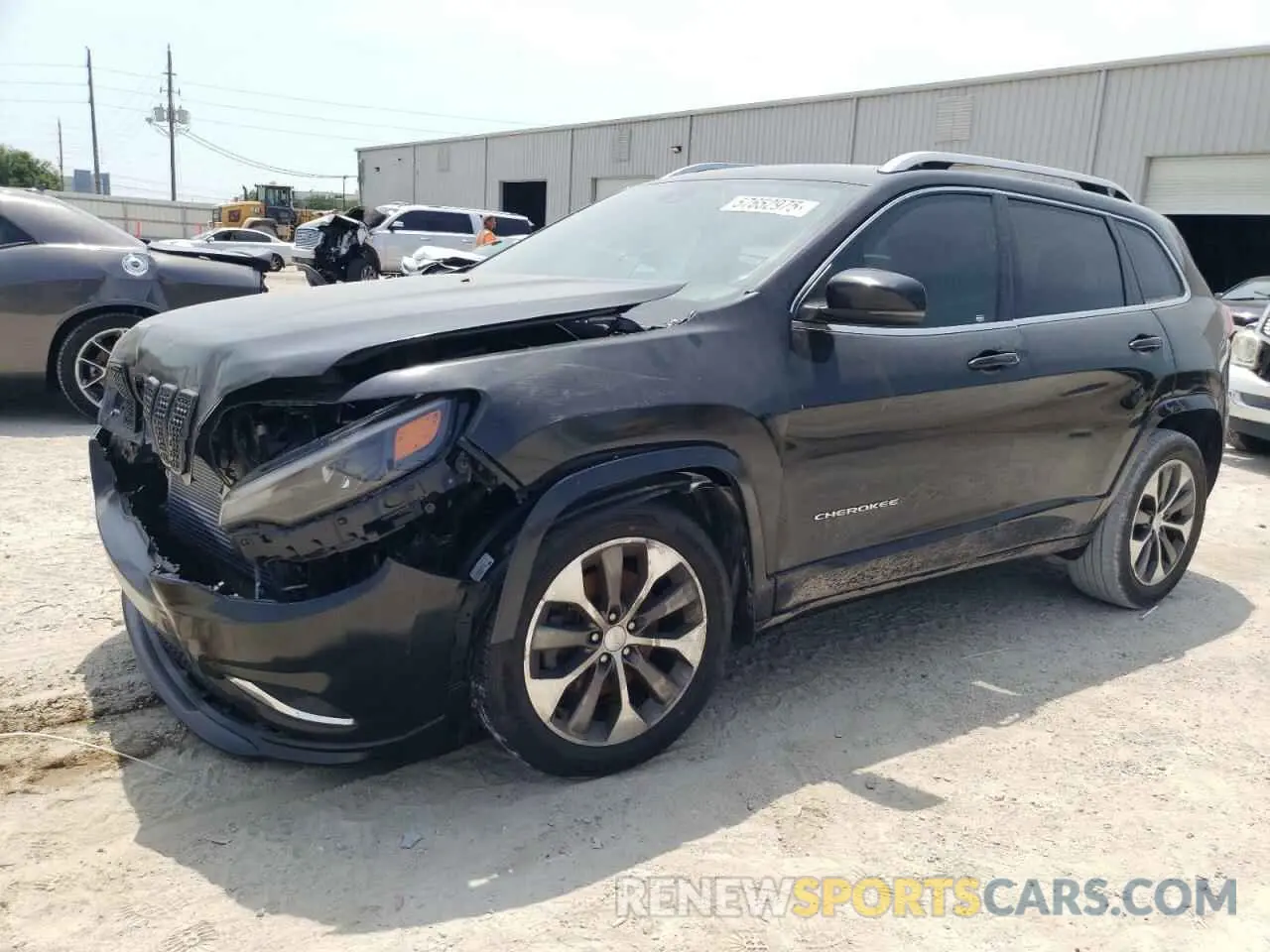 1 Photograph of a damaged car 1C4PJLJN0KD215834 JEEP CHEROKEE 2019