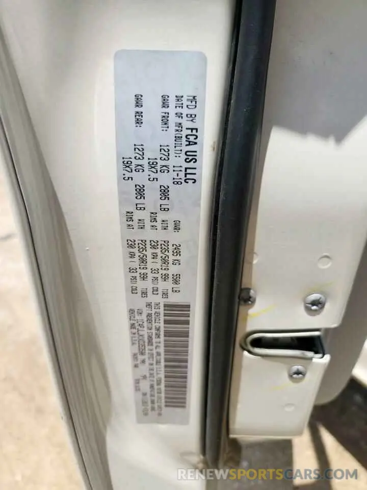 14 Photograph of a damaged car 1C4PJLJX1KD353500 JEEP CHEROKEE 2019