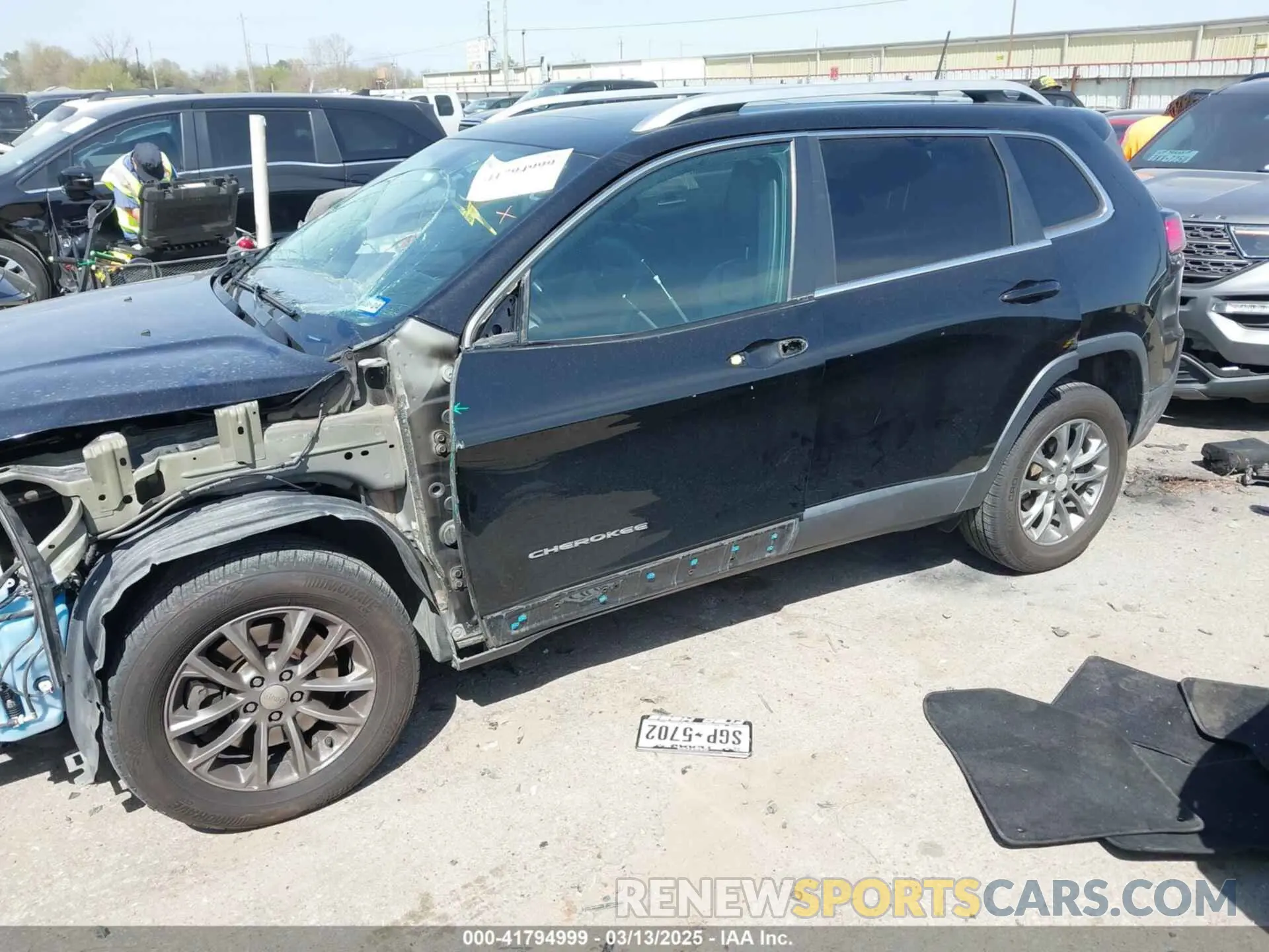 2 Photograph of a damaged car 1C4PJLLB0KD358852 JEEP CHEROKEE 2019