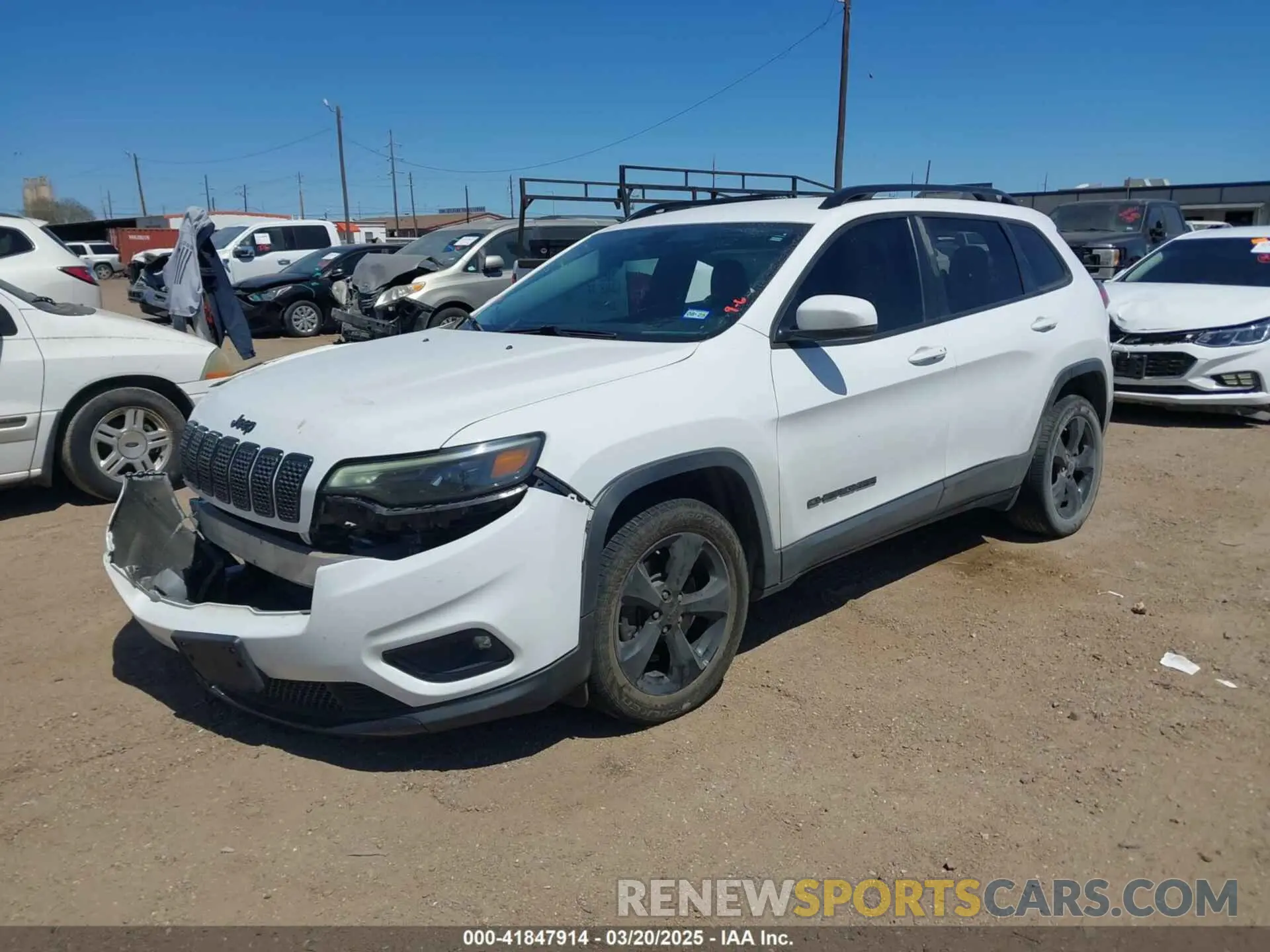 2 Photograph of a damaged car 1C4PJLLB3KD339230 JEEP CHEROKEE 2019