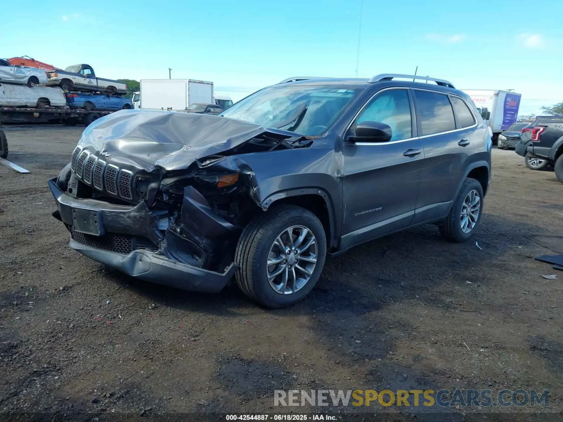 2 Фотография поврежденного автомобиля 1C4PJLLB7KD301578 JEEP CHEROKEE 2019