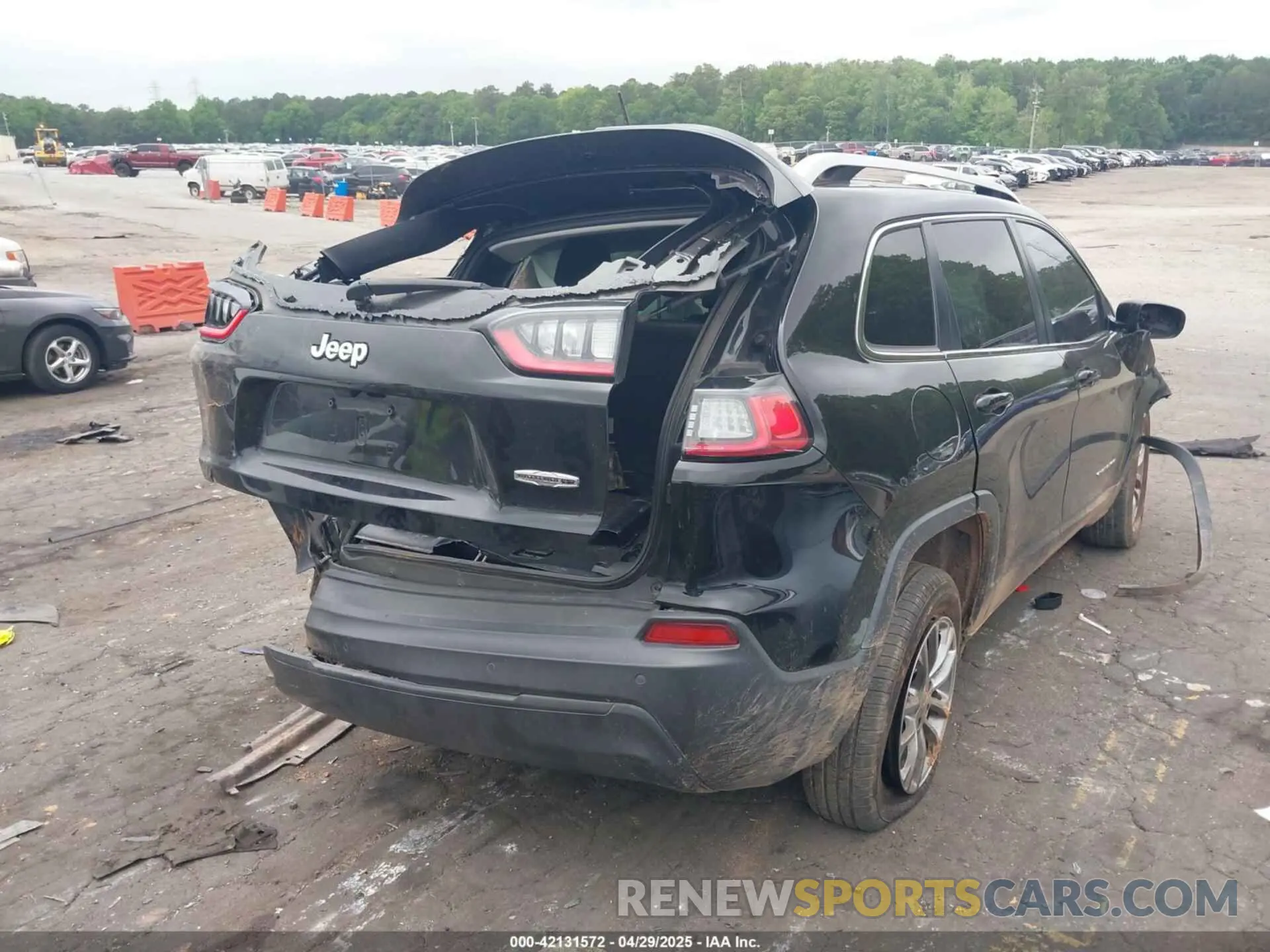 4 Фотография поврежденного автомобиля 1C4PJLLB7KD482634 JEEP CHEROKEE 2019