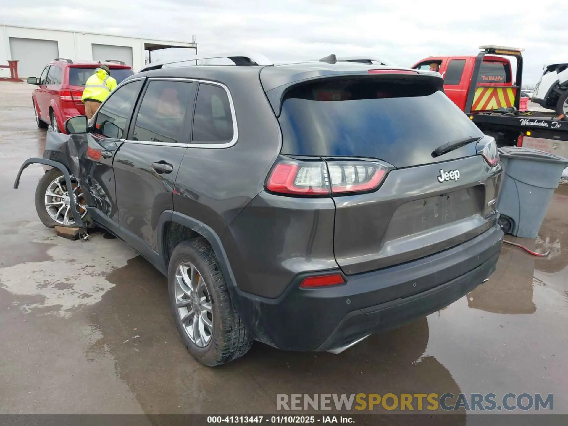 3 Фотография поврежденного автомобиля 1C4PJLLX1KD241874 JEEP CHEROKEE 2019