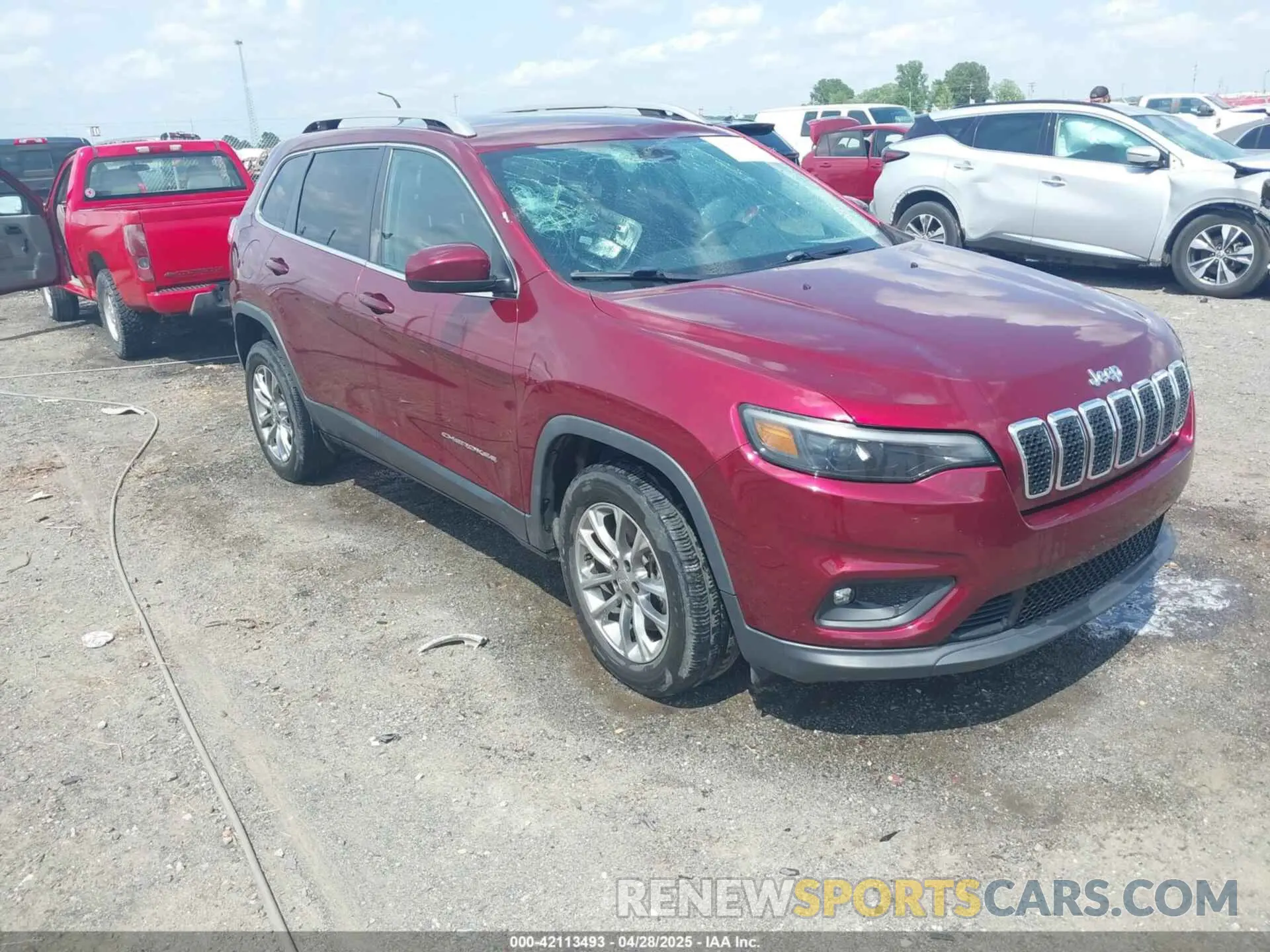 1 Фотография поврежденного автомобиля 1C4PJLLXXKD132846 JEEP CHEROKEE 2019