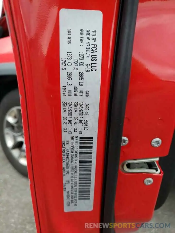 13 Фотография поврежденного автомобиля 1C4PJMBN6KD189728 JEEP CHEROKEE 2019