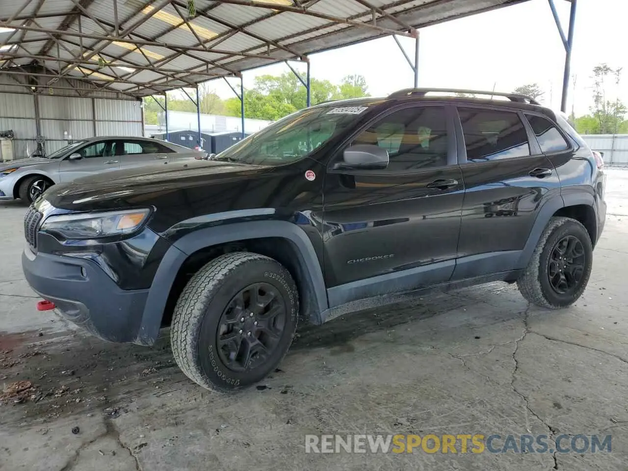 1 Photograph of a damaged car 1C4PJMBN7KD374676 JEEP CHEROKEE 2019