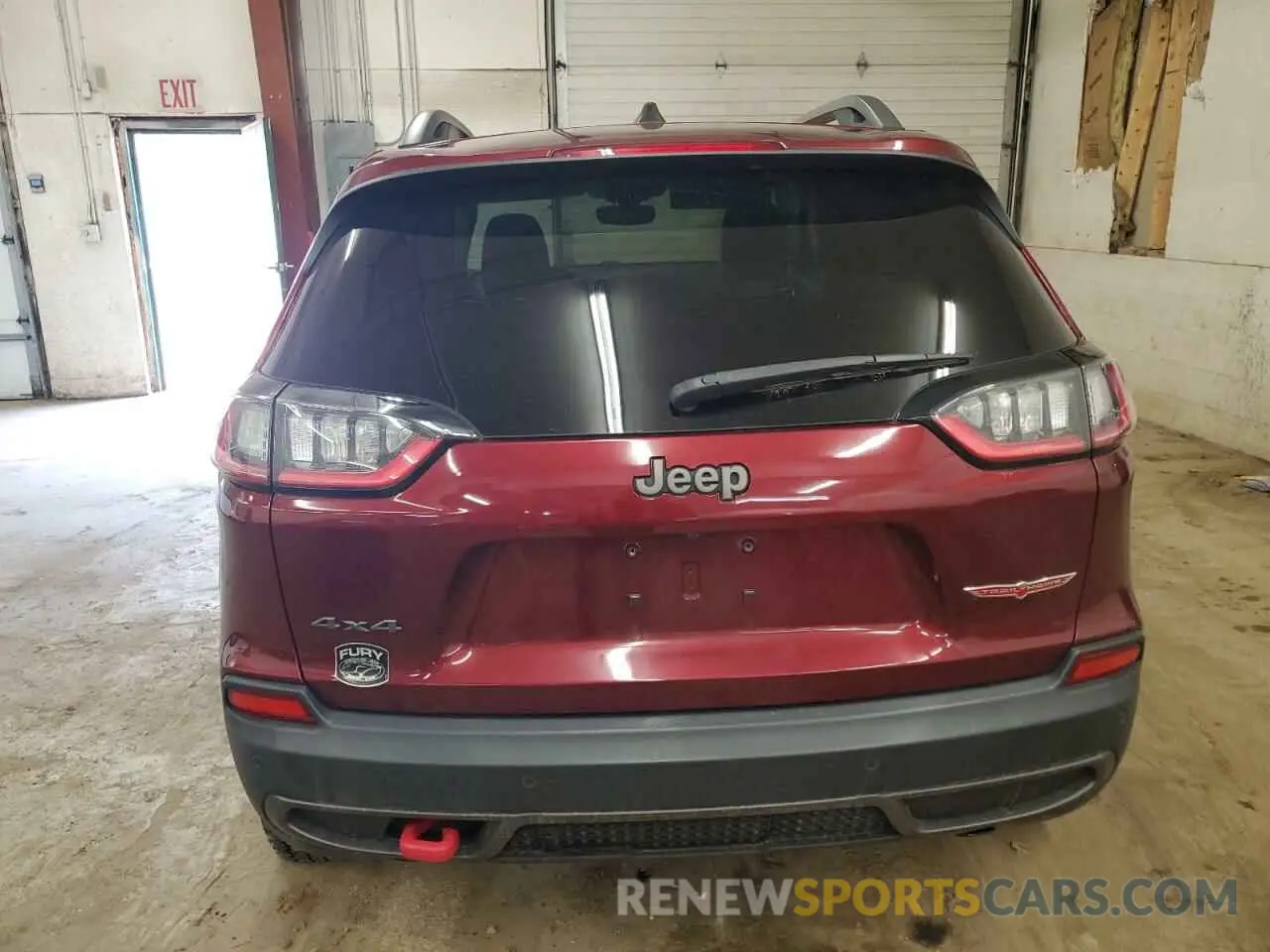 6 Photograph of a damaged car 1C4PJMBX4KD361675 JEEP CHEROKEE 2019