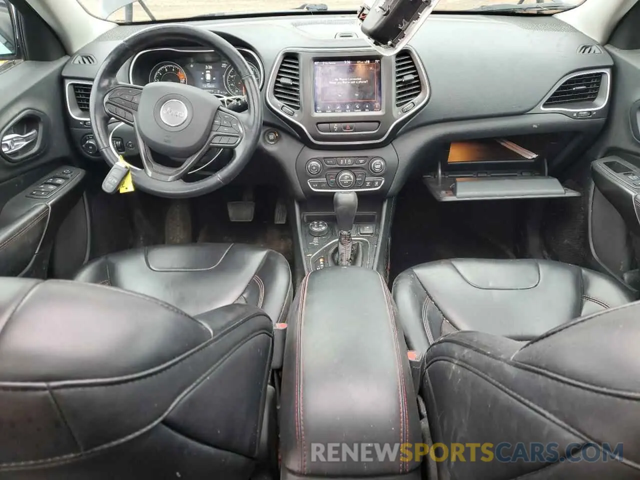 8 Photograph of a damaged car 1C4PJMBX7KD341534 JEEP CHEROKEE 2019