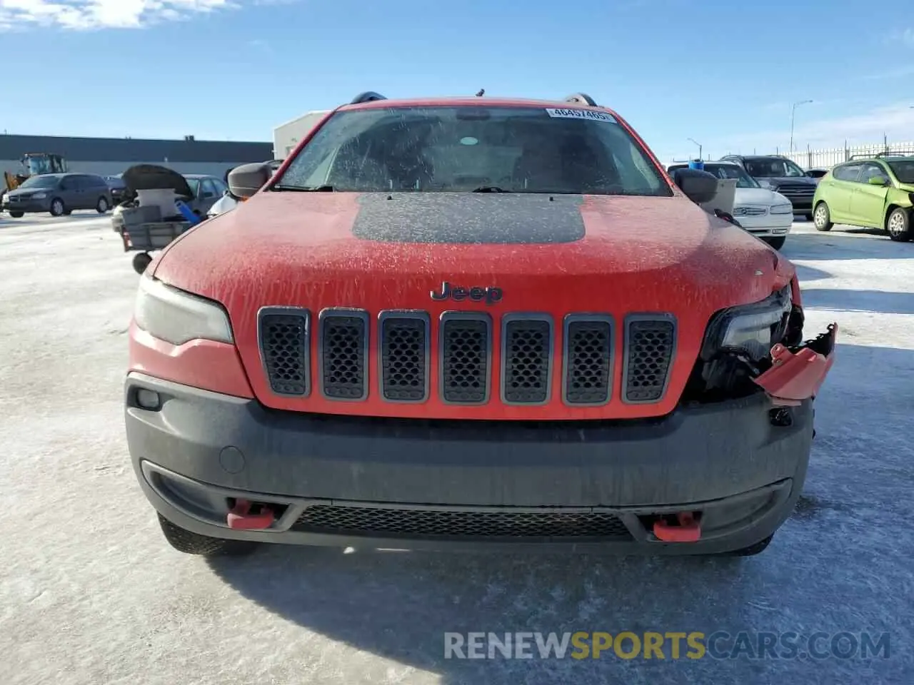 5 Photograph of a damaged car 1C4PJMBX7KD361816 JEEP CHEROKEE 2019