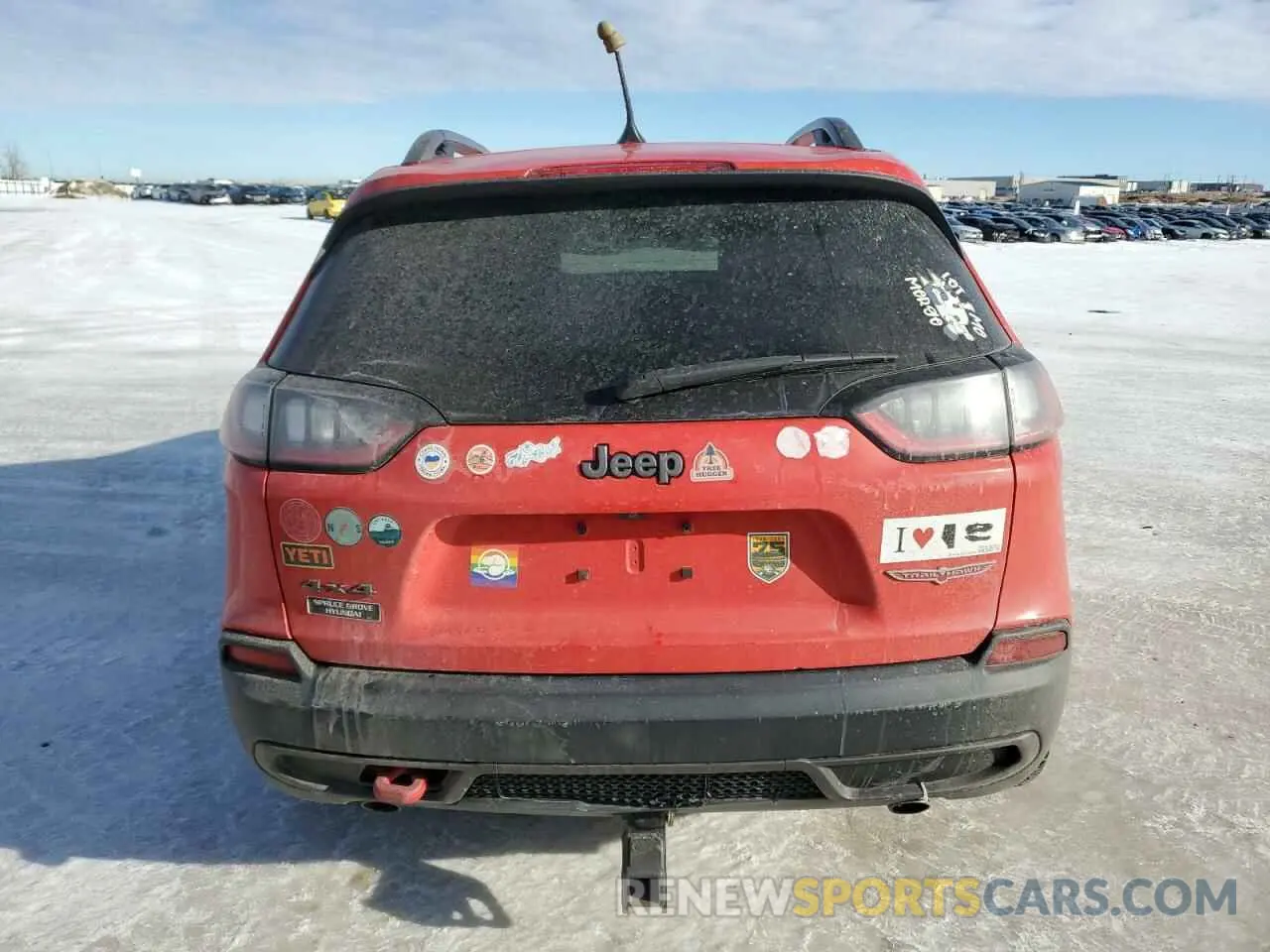 6 Photograph of a damaged car 1C4PJMBX7KD361816 JEEP CHEROKEE 2019