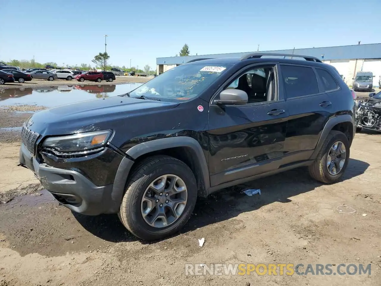 1 Photograph of a damaged car 1C4PJMBX8KD363445 JEEP CHEROKEE 2019