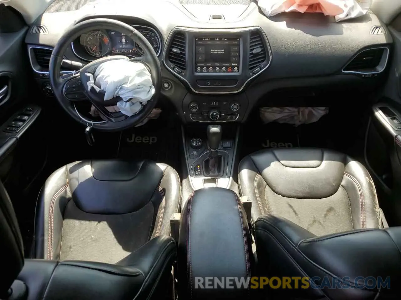 8 Photograph of a damaged car 1C4PJMBX8KD363445 JEEP CHEROKEE 2019