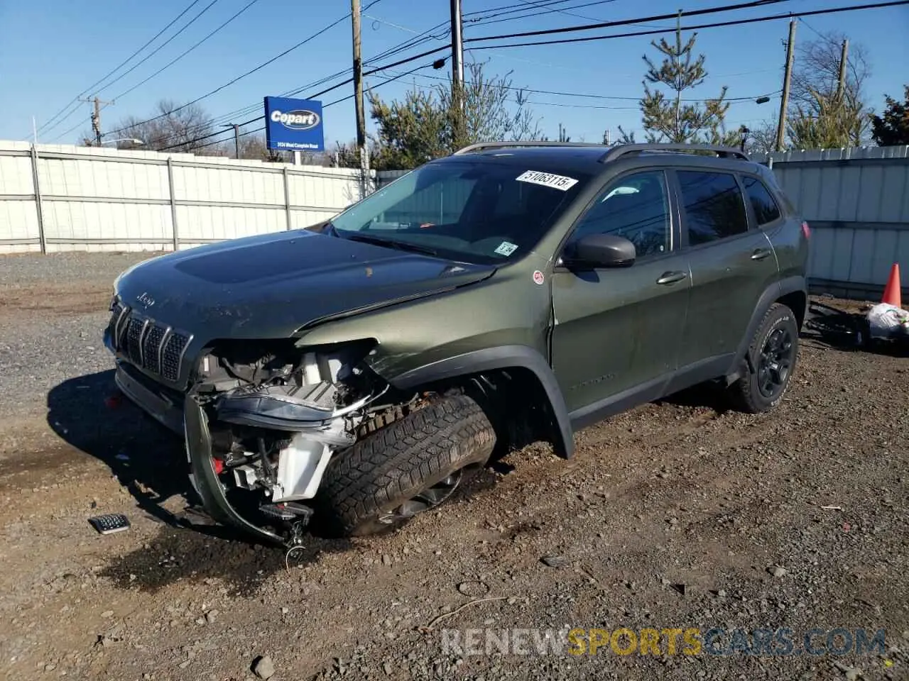 1 Фотография поврежденного автомобиля 1C4PJMBX9KD317171 JEEP CHEROKEE 2019
