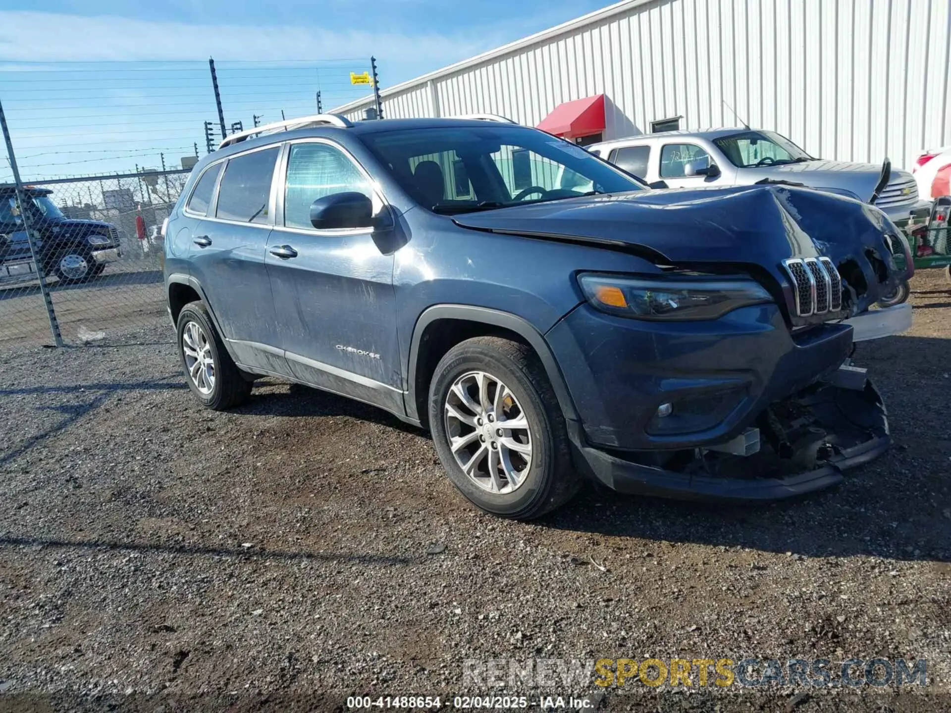 1 Photograph of a damaged car 1C4PJMCX4KD469454 JEEP CHEROKEE 2019