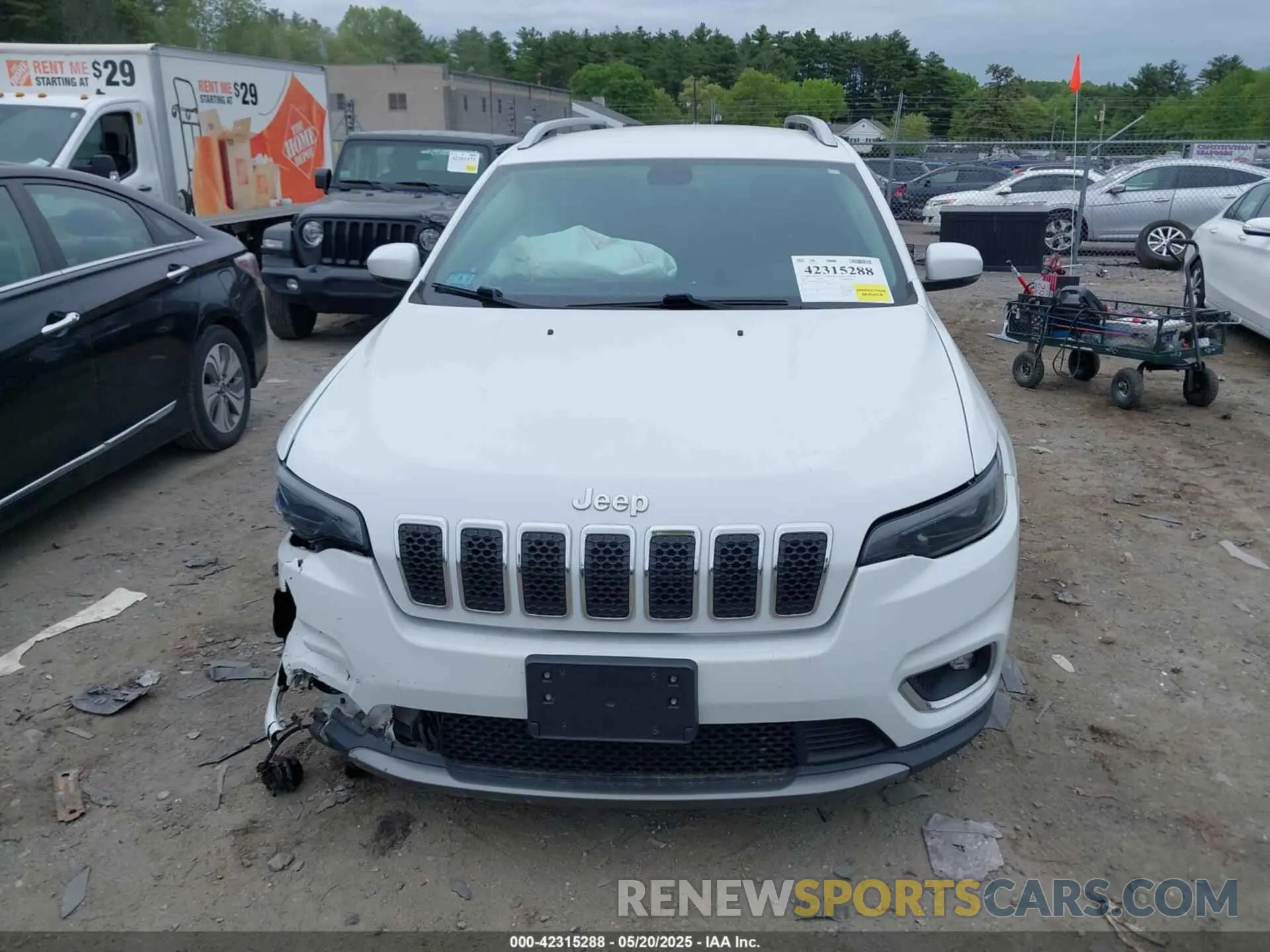 13 Photograph of a damaged car 1C4PJMDN1KD251257 JEEP CHEROKEE 2019