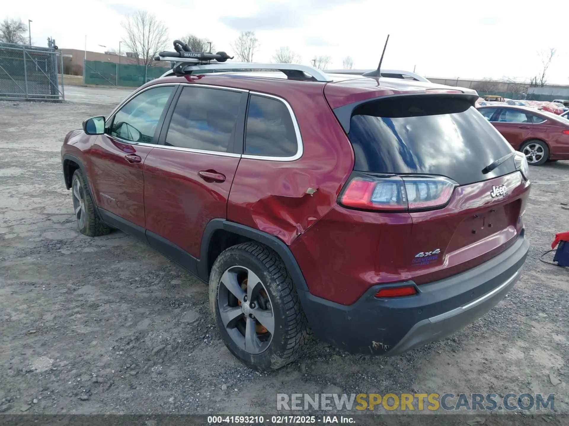 3 Фотография поврежденного автомобиля 1C4PJMDN6KD146908 JEEP CHEROKEE 2019