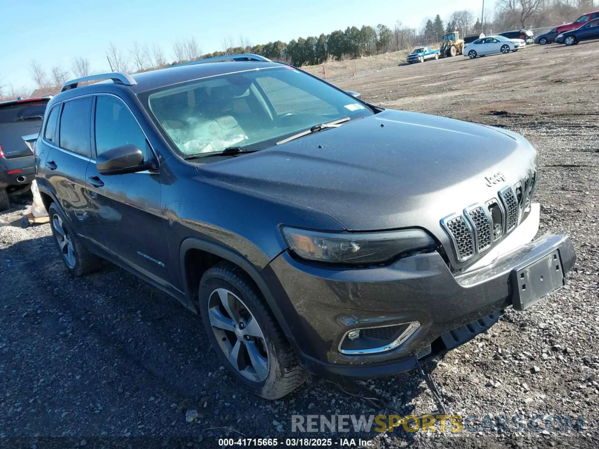 1 Photograph of a damaged car 1C4PJMDX0KD258170 JEEP CHEROKEE 2019
