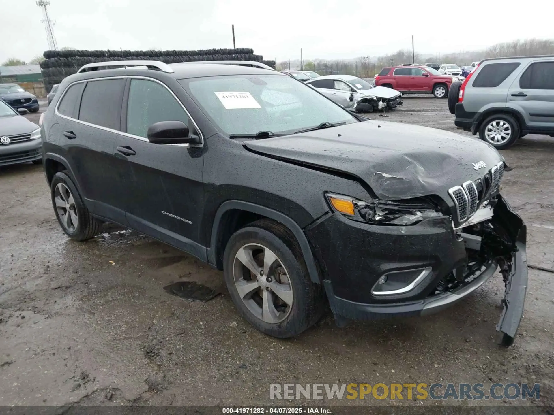 1 Photograph of a damaged car 1C4PJMDX4KD251190 JEEP CHEROKEE 2019