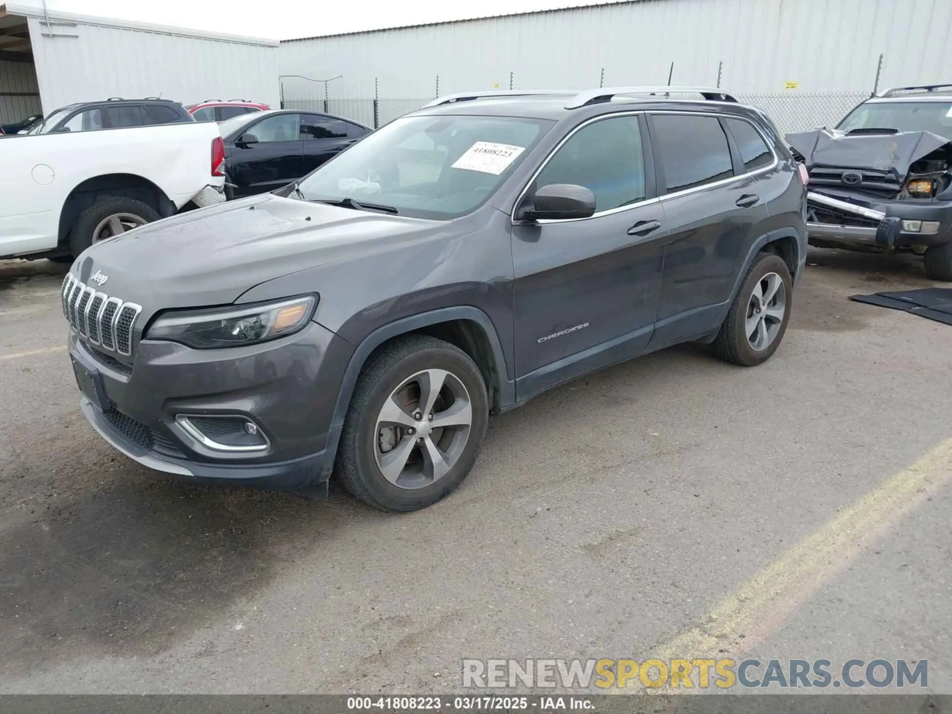 2 Photograph of a damaged car 1C4PJMDX6KD103879 JEEP CHEROKEE 2019