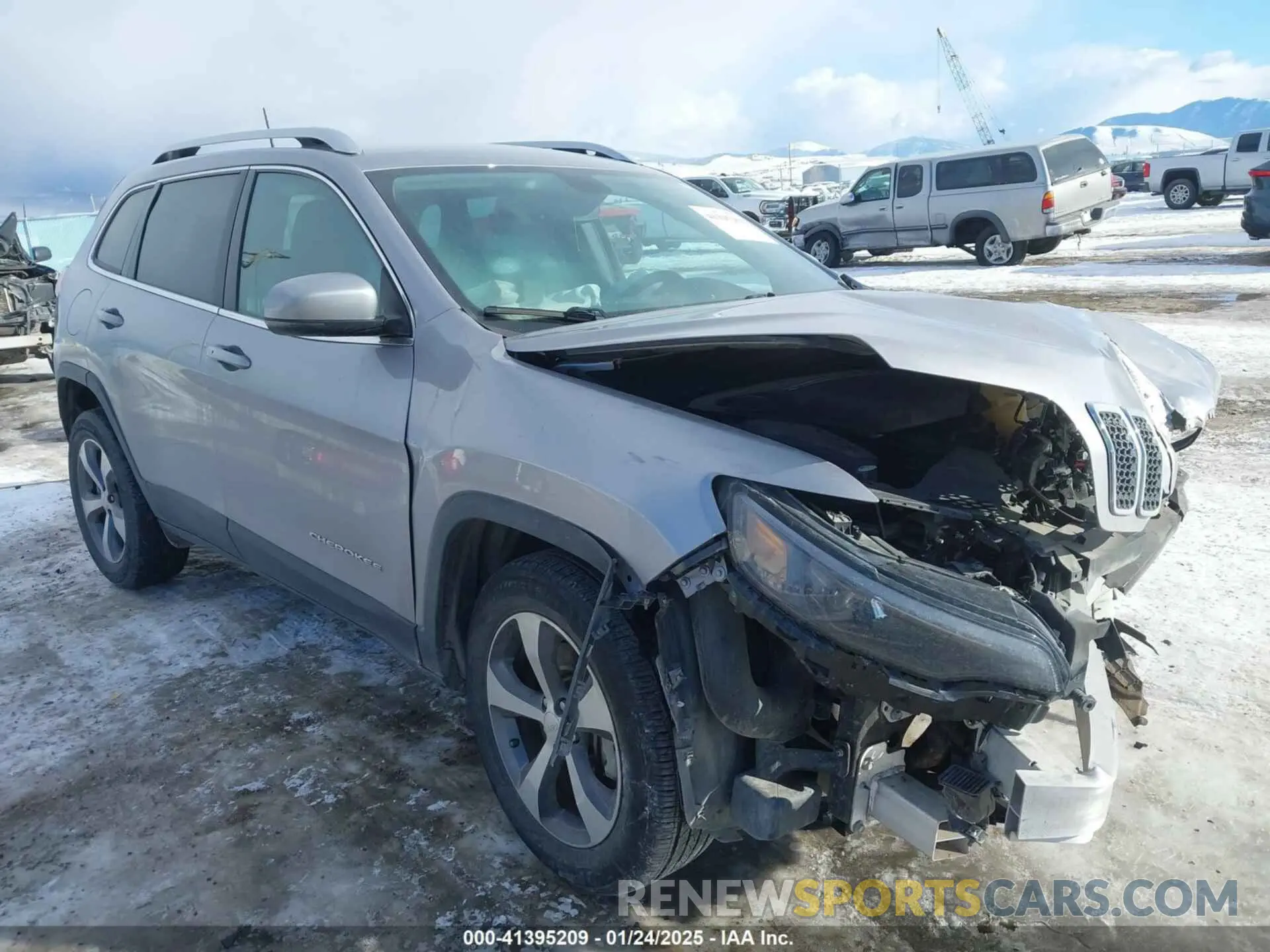 1 Photograph of a damaged car 1C4PJMDX8KD141677 JEEP CHEROKEE 2019