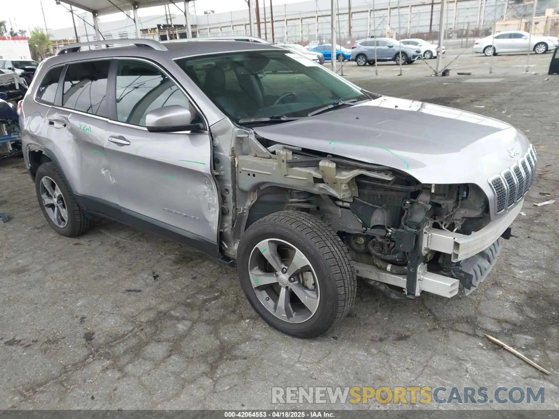1 Фотография поврежденного автомобиля 1C4PJMDX8KD440702 JEEP CHEROKEE 2019