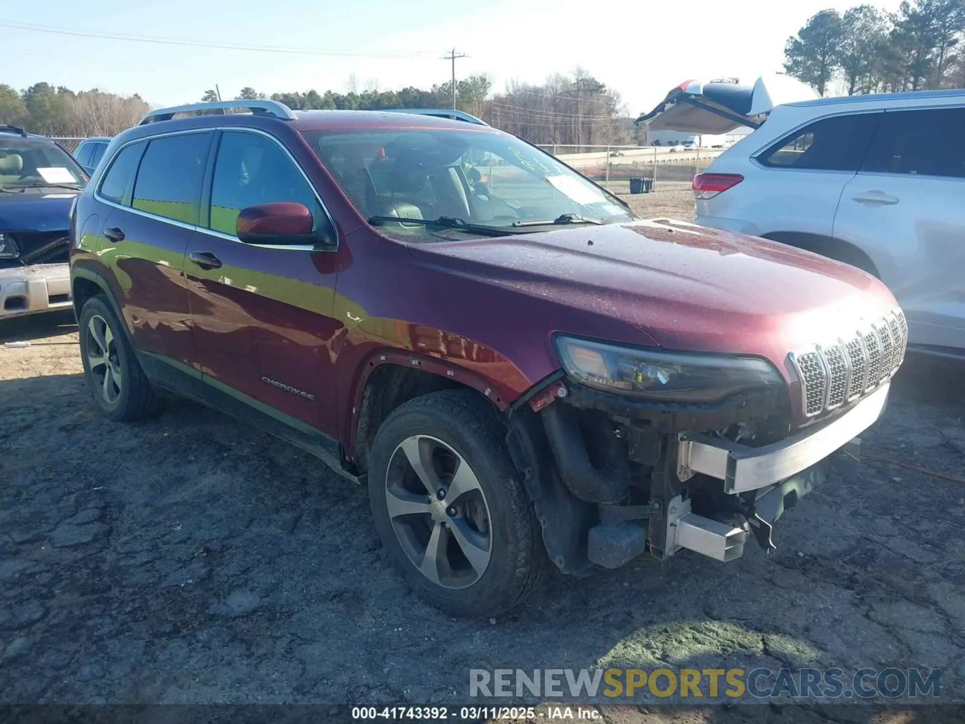1 Фотография поврежденного автомобиля 1C4PJMDX8KD441154 JEEP CHEROKEE 2019