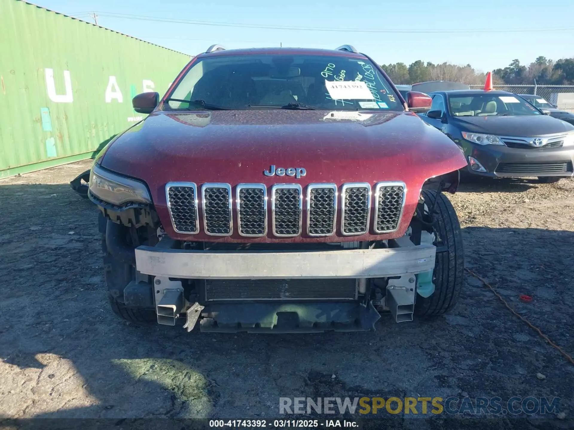 13 Фотография поврежденного автомобиля 1C4PJMDX8KD441154 JEEP CHEROKEE 2019