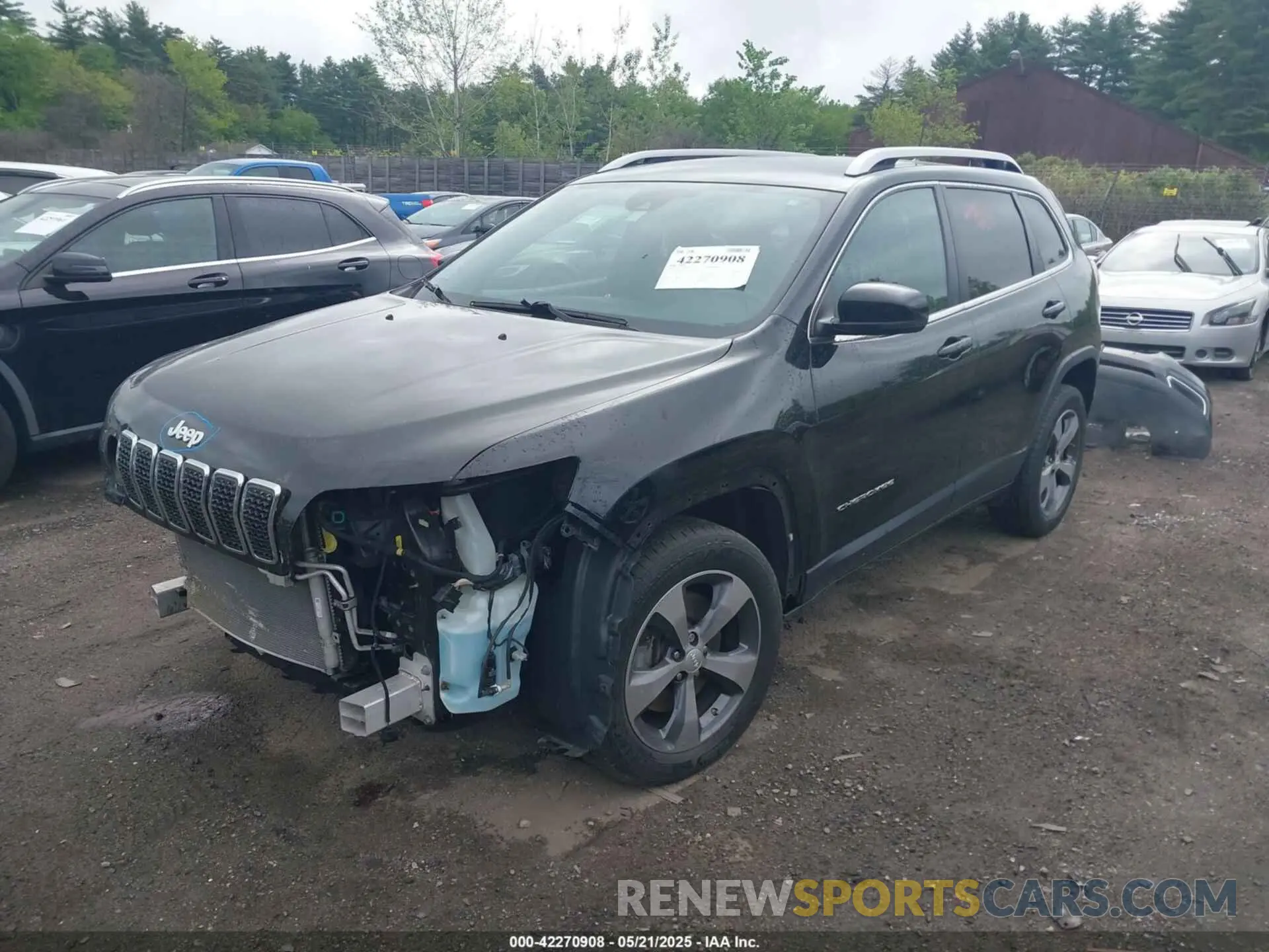 2 Photograph of a damaged car 1C4PJMDX9KD102323 JEEP CHEROKEE 2019
