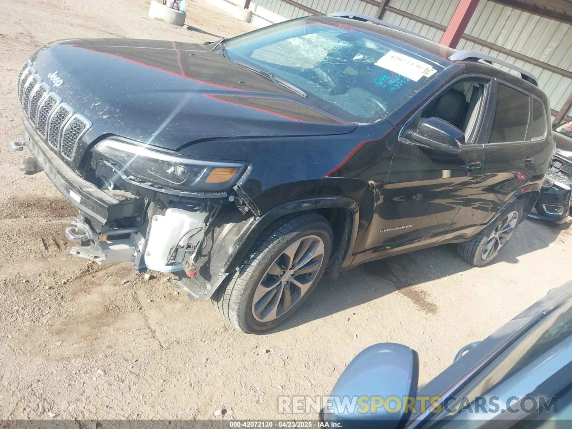 2 Photograph of a damaged car 1C4PJMJNXKD490083 JEEP CHEROKEE 2019