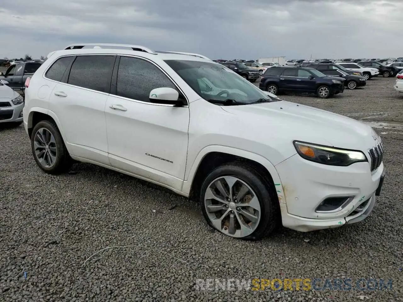 4 Photograph of a damaged car 1C4PJMJX7KD160984 JEEP CHEROKEE 2019