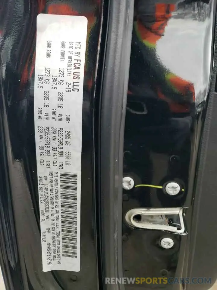 13 Фотография поврежденного автомобиля 1C4PJMJXXKD393130 JEEP CHEROKEE 2019
