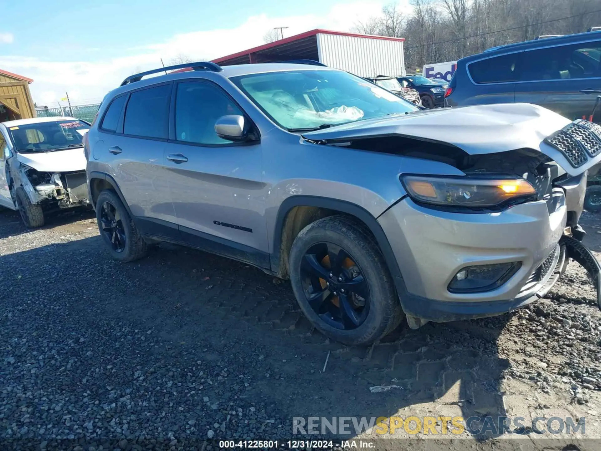 1 Photograph of a damaged car 1C4PJMLB0KD320947 JEEP CHEROKEE 2019