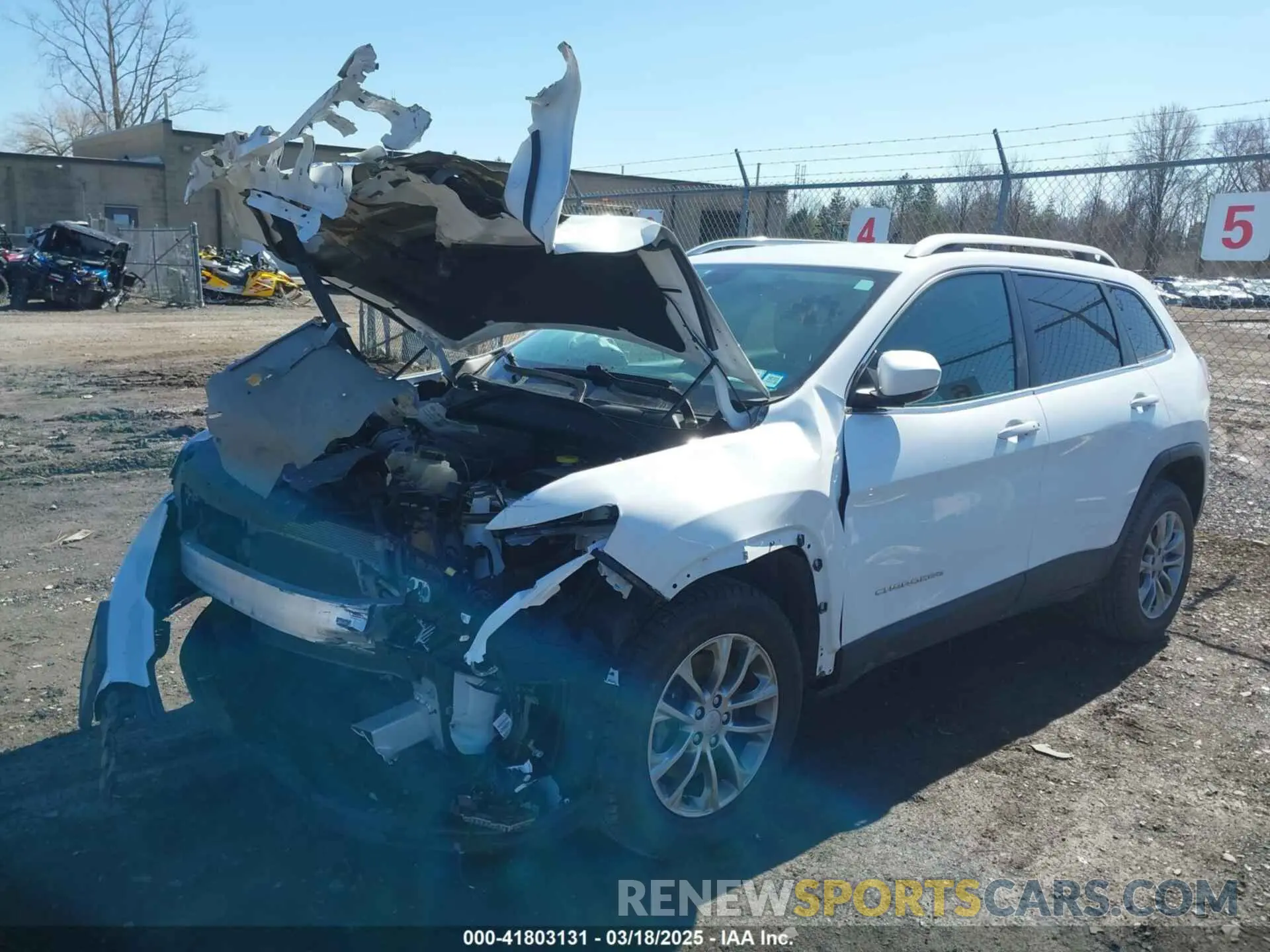 2 Photograph of a damaged car 1C4PJMLB2KD355361 JEEP CHEROKEE 2019