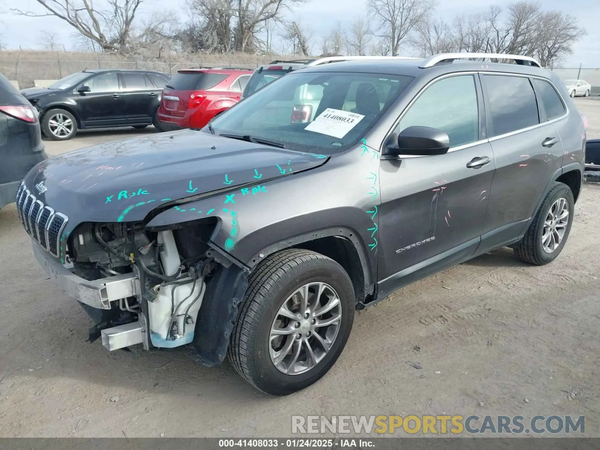 2 Photograph of a damaged car 1C4PJMLB6KD139836 JEEP CHEROKEE 2019