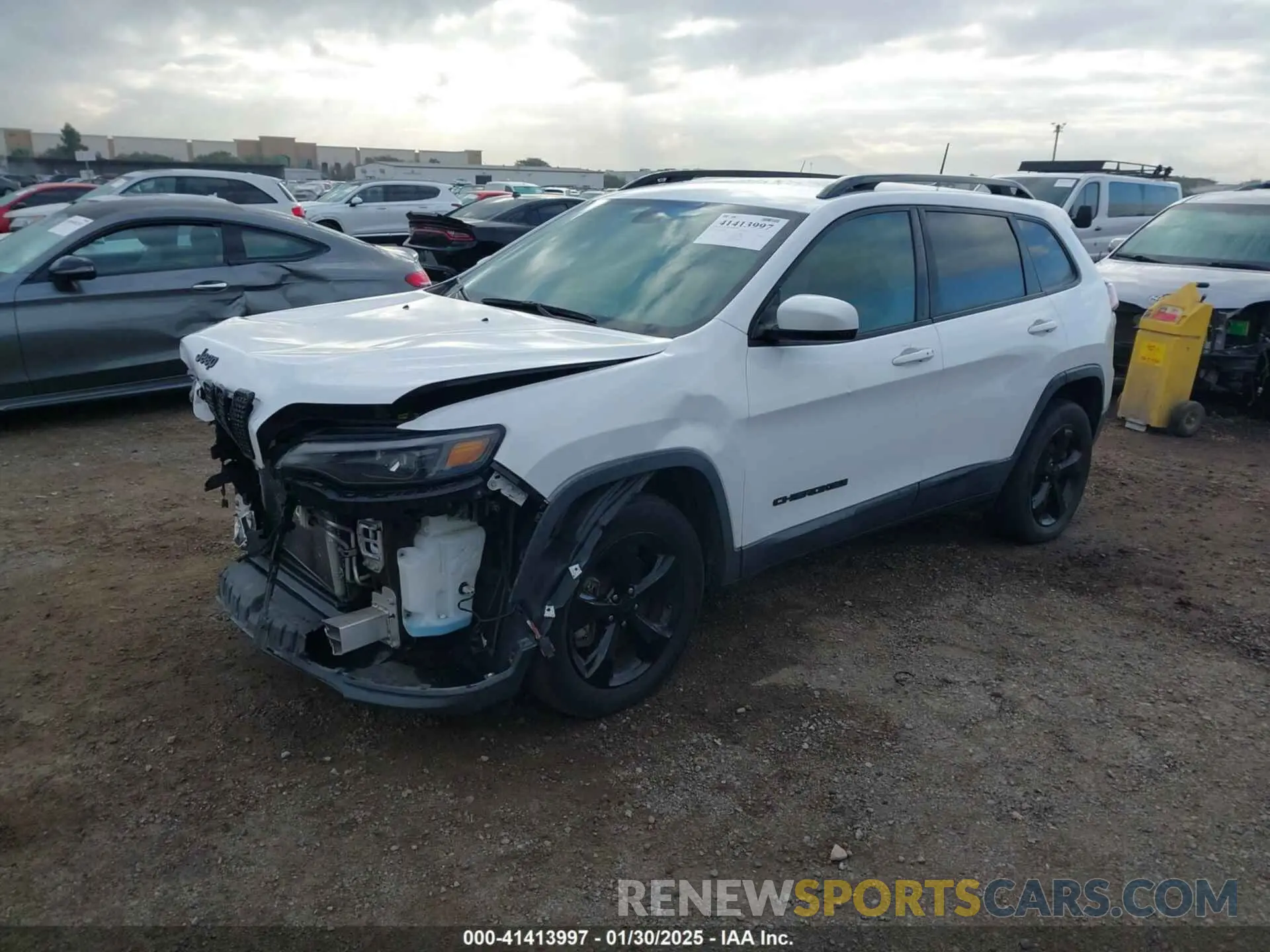 2 Photograph of a damaged car 1C4PJMLB9KD453979 JEEP CHEROKEE 2019