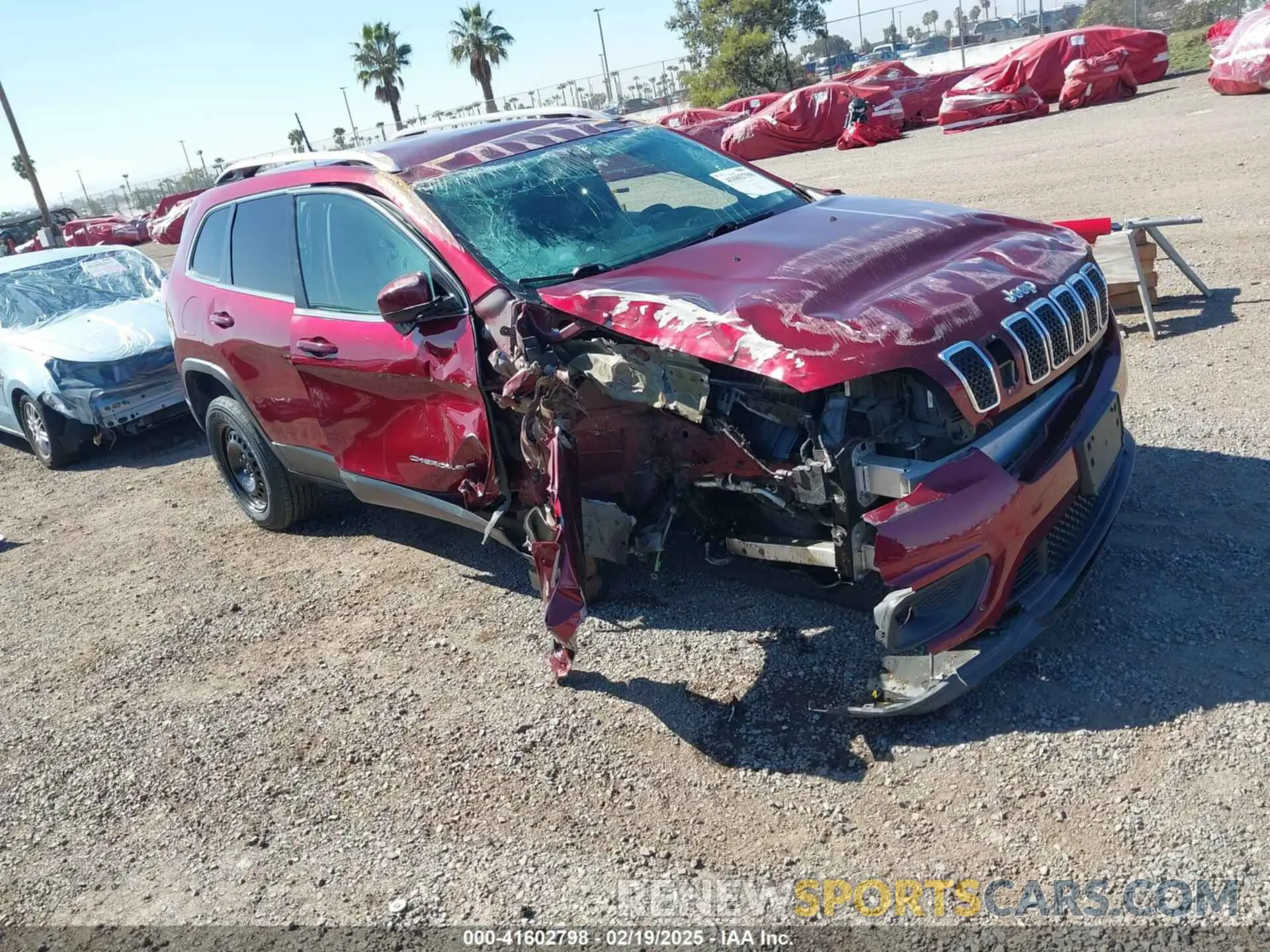 1 Photograph of a damaged car 1C4PJMLN6KD174564 JEEP CHEROKEE 2019