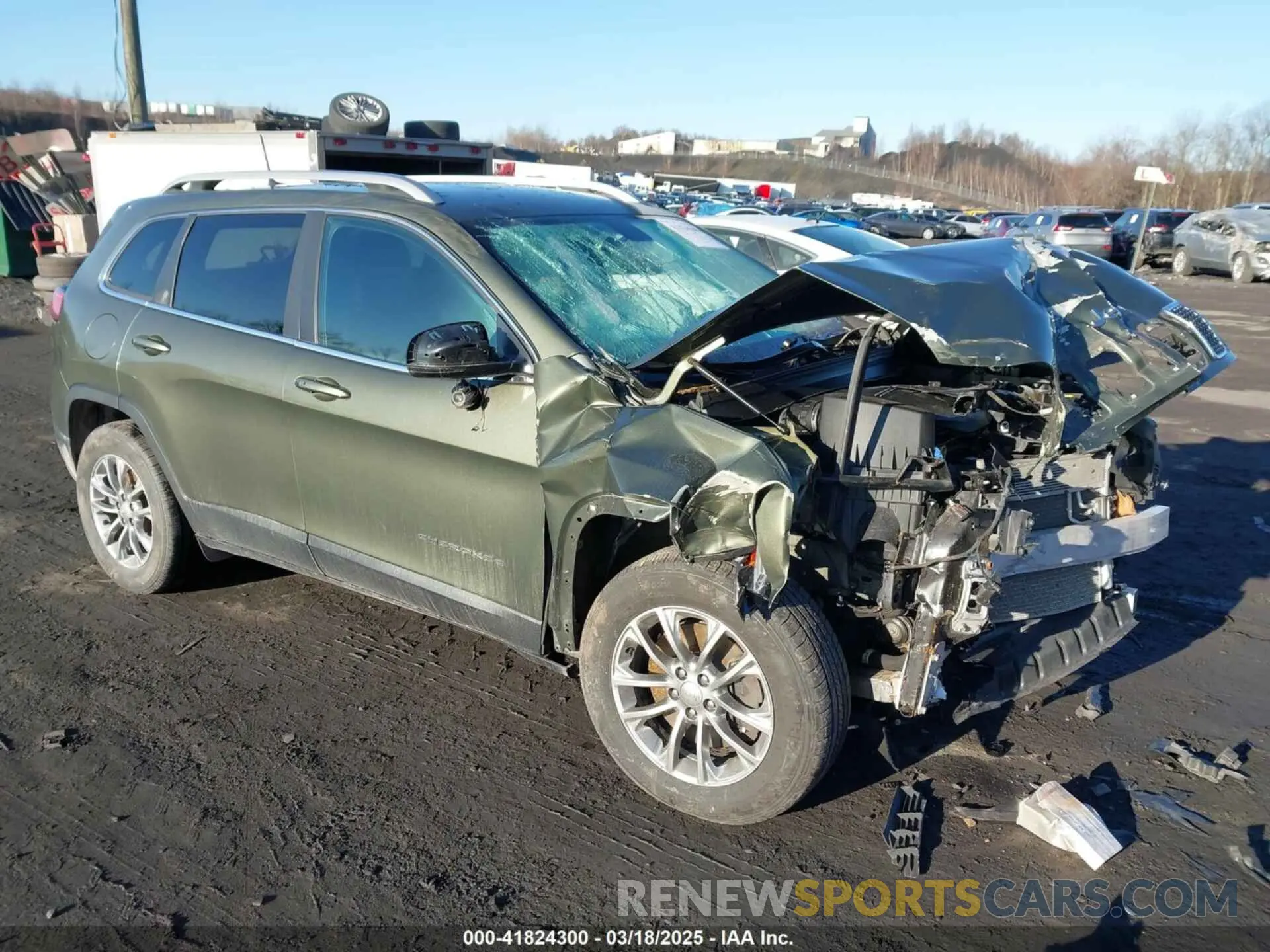 1 Фотография поврежденного автомобиля 1C4PJMLX0KD123482 JEEP CHEROKEE 2019