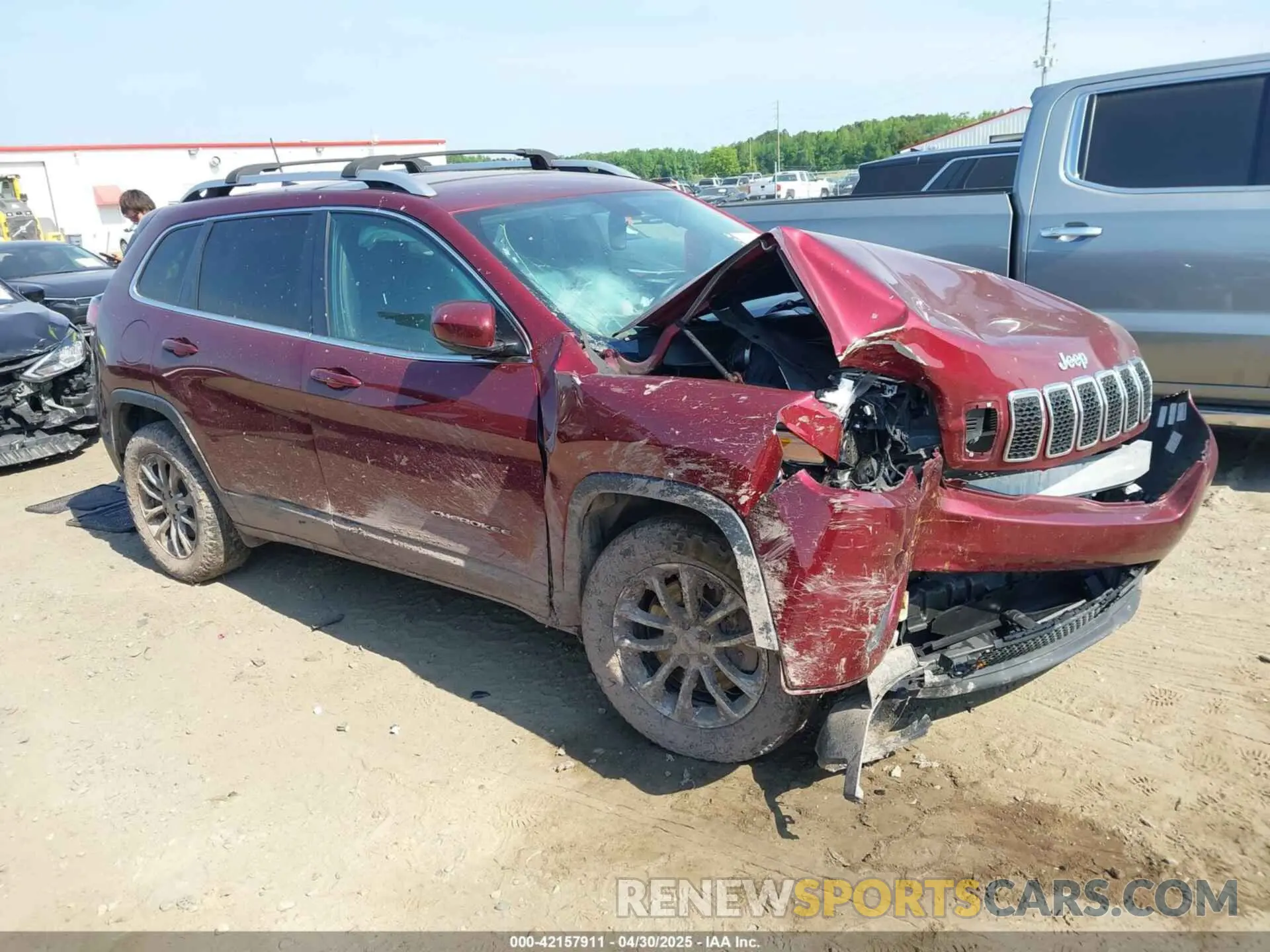 1 Фотография поврежденного автомобиля 1C4PJMLX7KD252805 JEEP CHEROKEE 2019