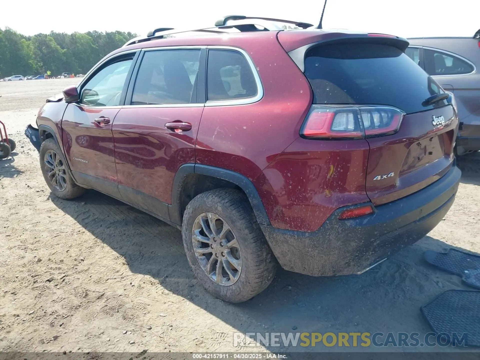 3 Фотография поврежденного автомобиля 1C4PJMLX7KD252805 JEEP CHEROKEE 2019