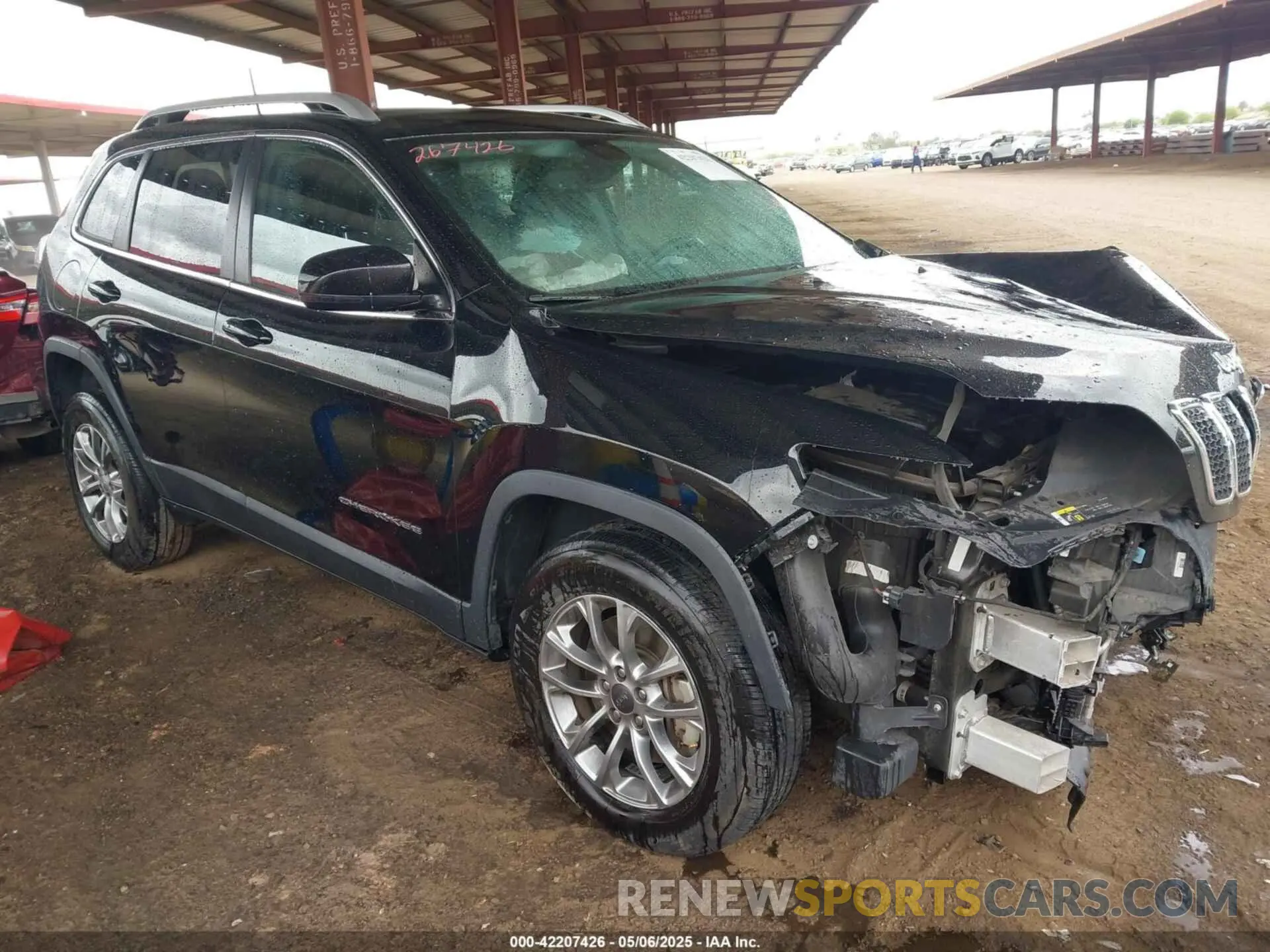 1 Фотография поврежденного автомобиля 1C4PJMLX8KD267426 JEEP CHEROKEE 2019