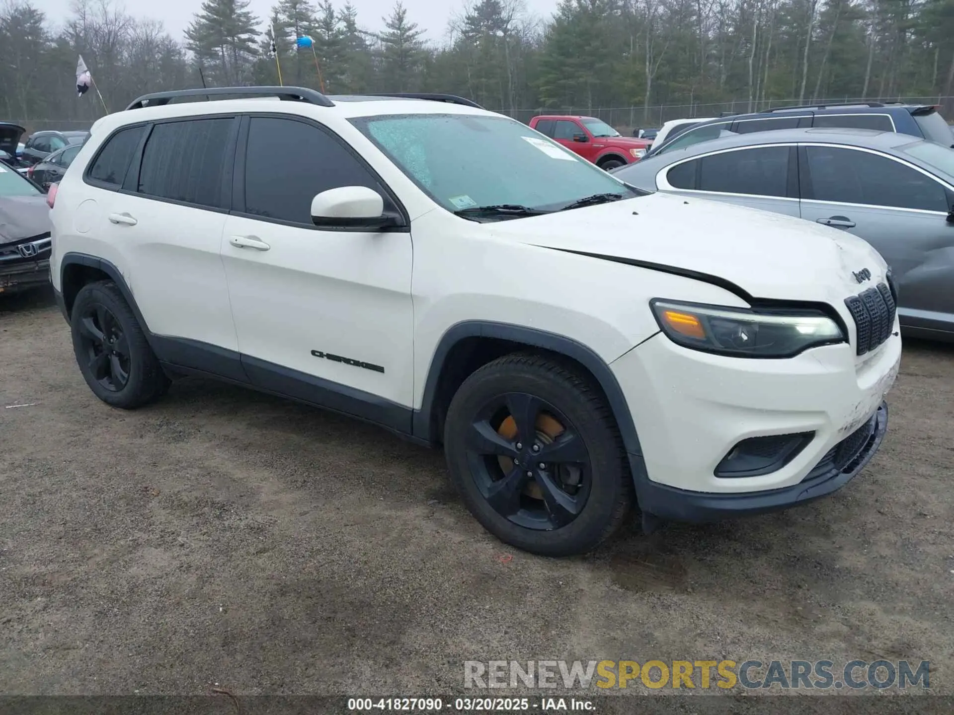1 Photograph of a damaged car 1C4PJMLXXKD311619 JEEP CHEROKEE 2019