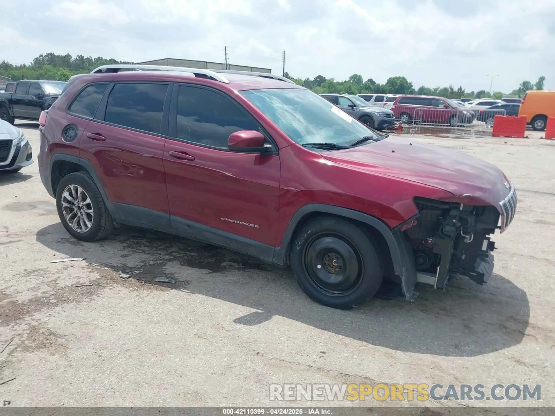 1 Фотография поврежденного автомобиля 1C4PJLCBXLD506409 JEEP CHEROKEE 2020