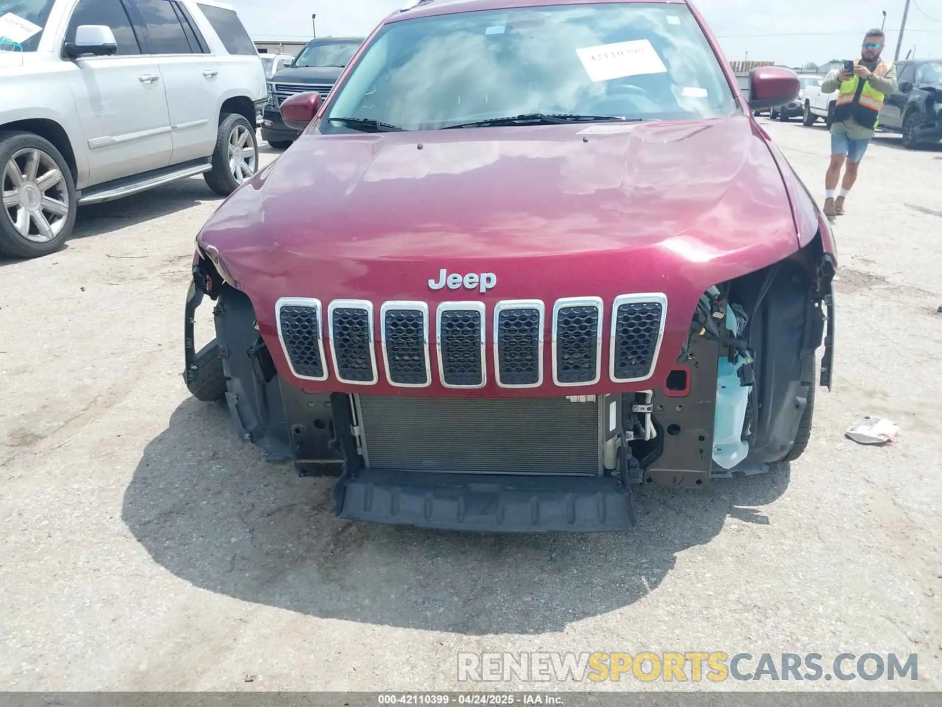 17 Фотография поврежденного автомобиля 1C4PJLCBXLD506409 JEEP CHEROKEE 2020